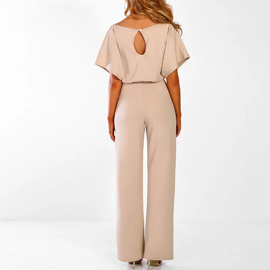 Dames Chique Jumpsuit met Losse Mouwen