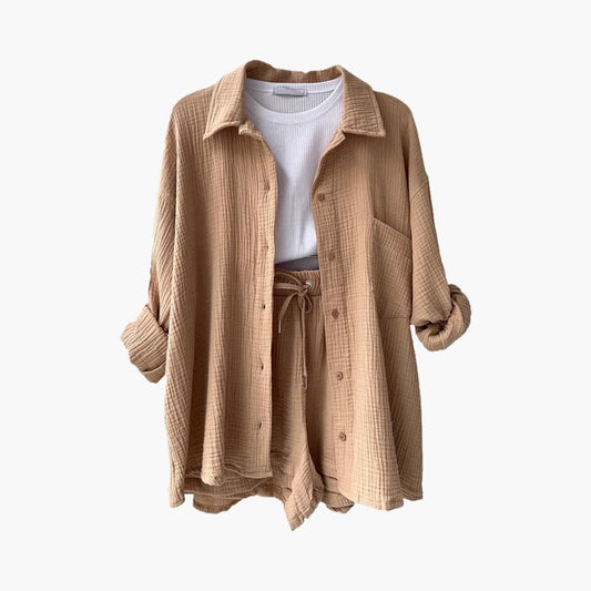 Dames Tweedelige Set Lichtgewicht Ademend Materiaal