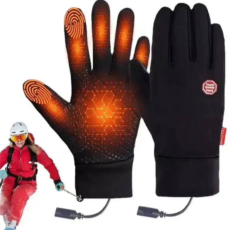 Unisex Verwarmde Winterhandschoenen met Touchfunctie