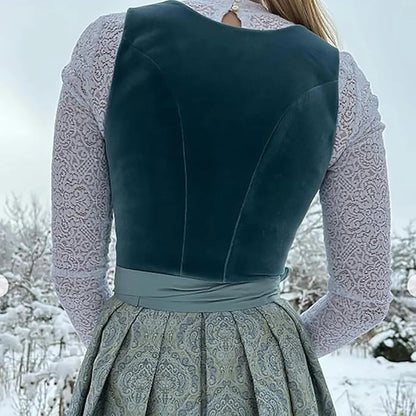 Dames Dirndl Oktoberfest Jurk met Vintage Elegantie