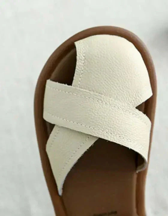 Dames Elegante Sandalen met Asymmetrisch Ontwerp