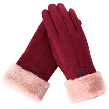 Dames Handschoenen met Fleece Voering