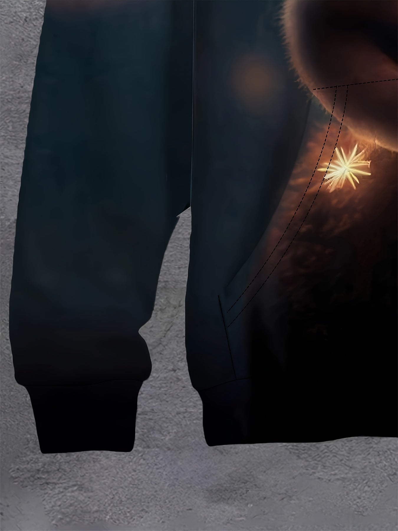 Heren Rendier Kerst Hoodie