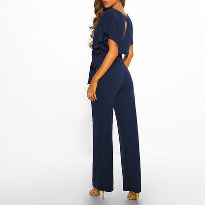 Dames Chique Jumpsuit met Losse Mouwen