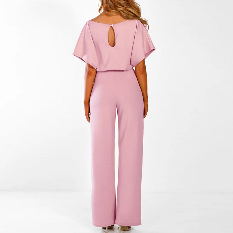 Dames Chique Jumpsuit met Losse Mouwen