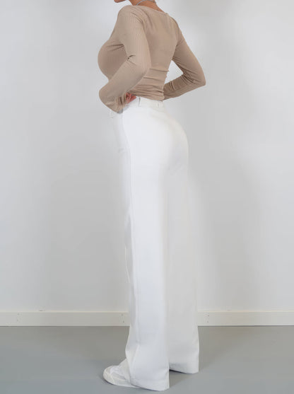 Dames Pantalon met Kreukvrij Ontwerp