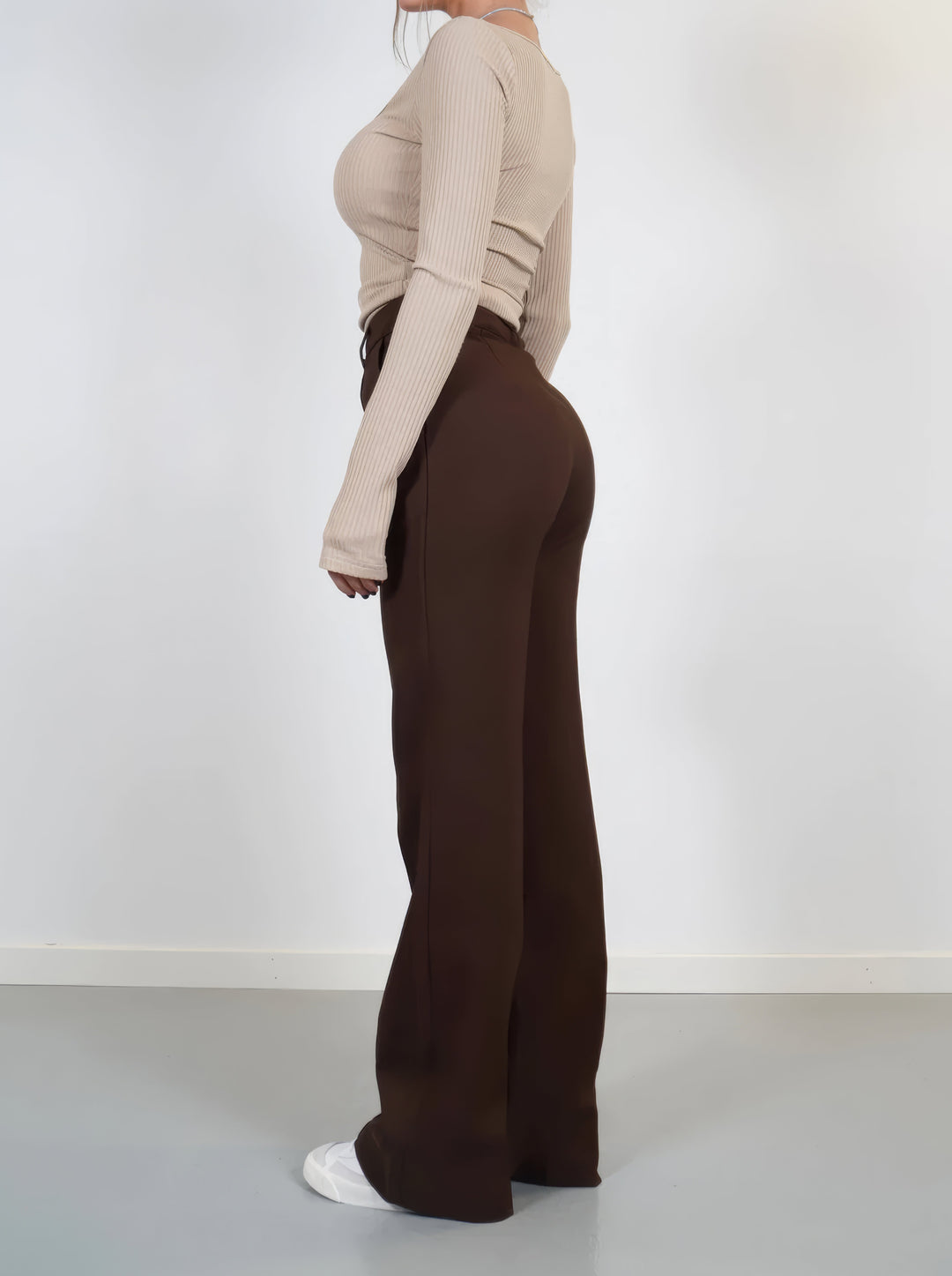 Dames Pantalon met Kreukvrij Ontwerp
