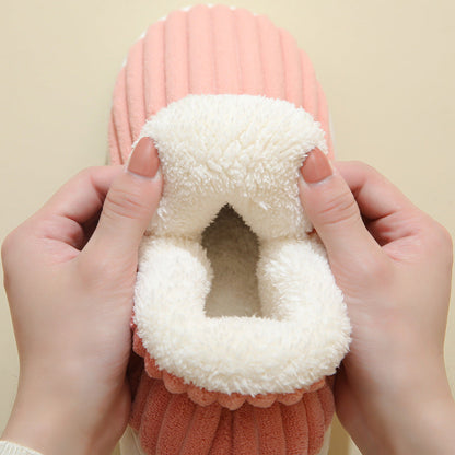 Dames Zachte Pantoffels met Fleece Voering