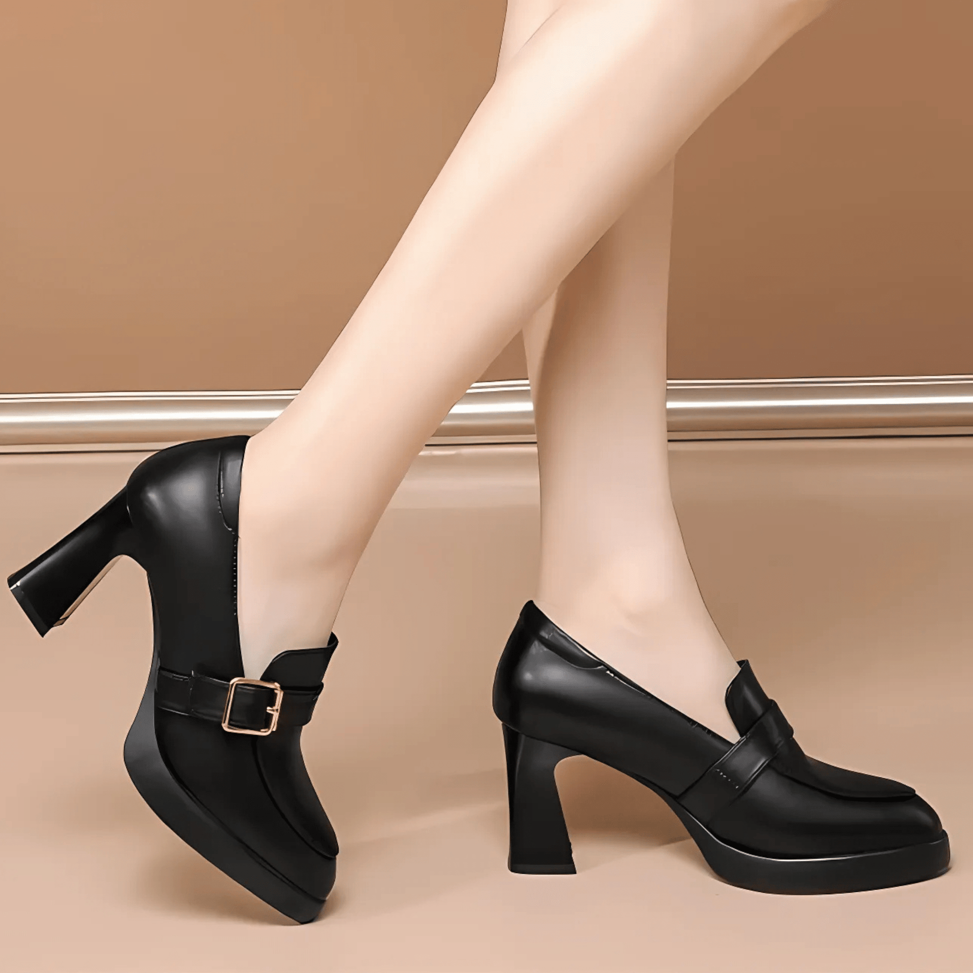 Dames Pumps met Elegante Hoge Hak