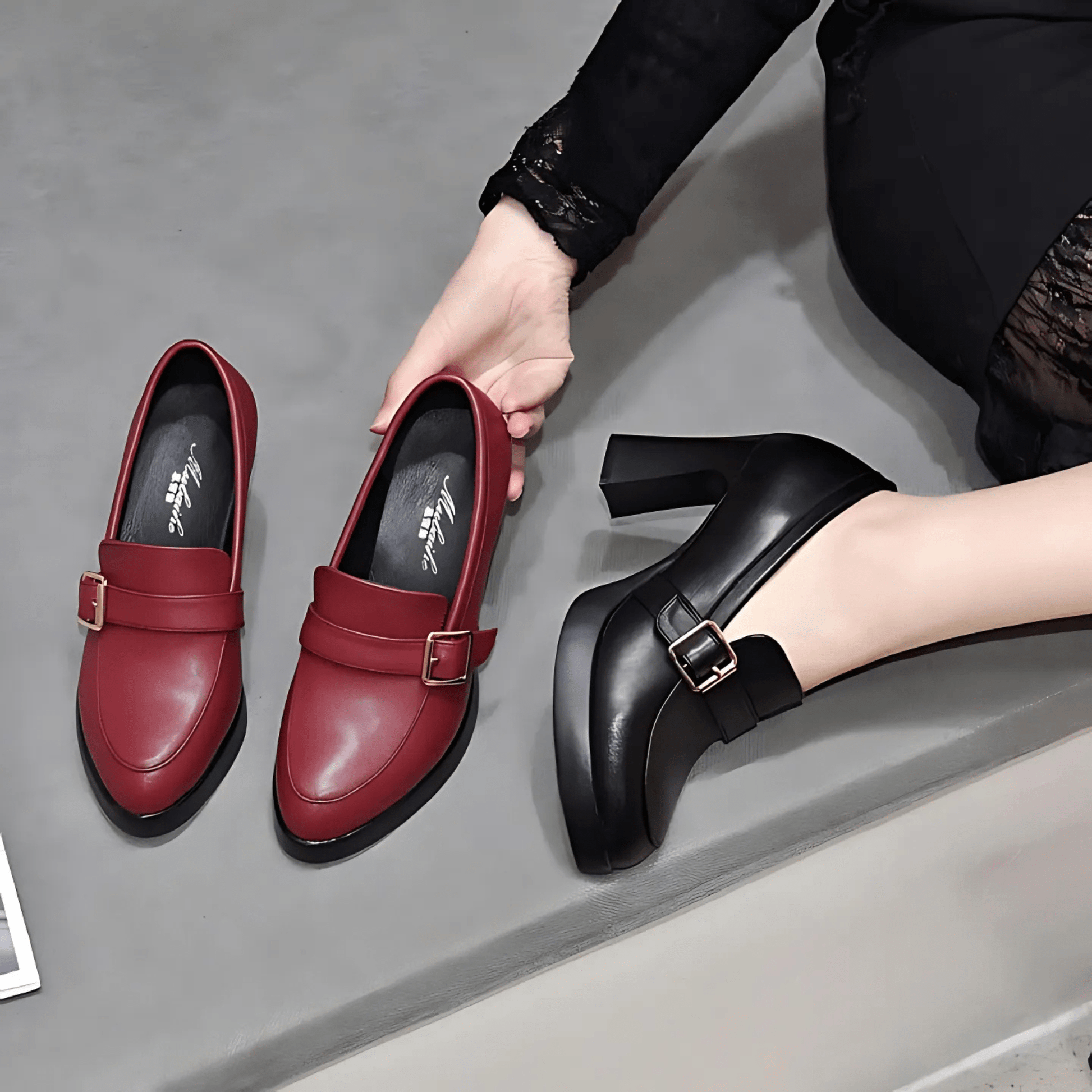 Dames Pumps met Elegante Hoge Hak