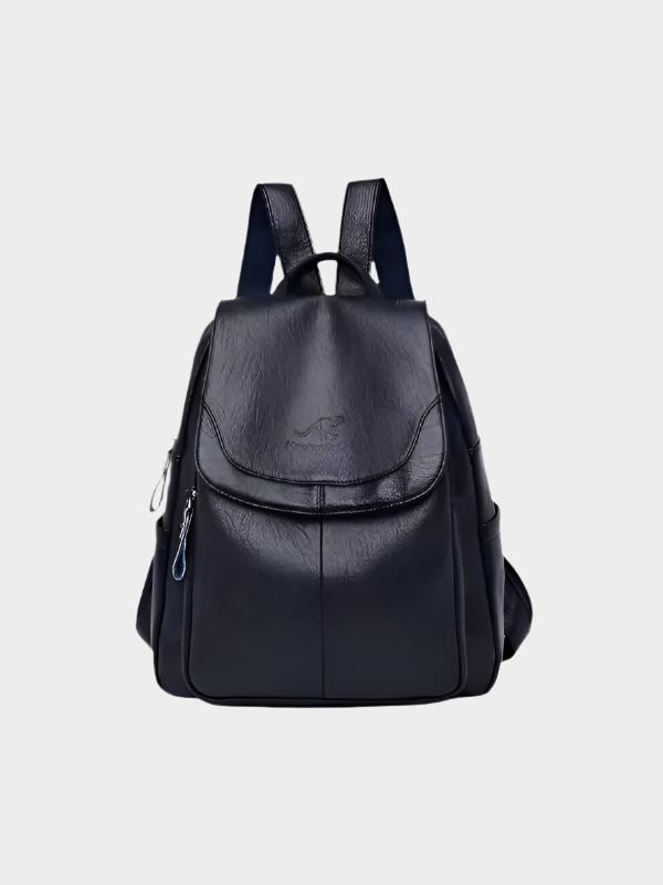 Dames Rugzak met Elegante Smalle Banden Donkerblauw