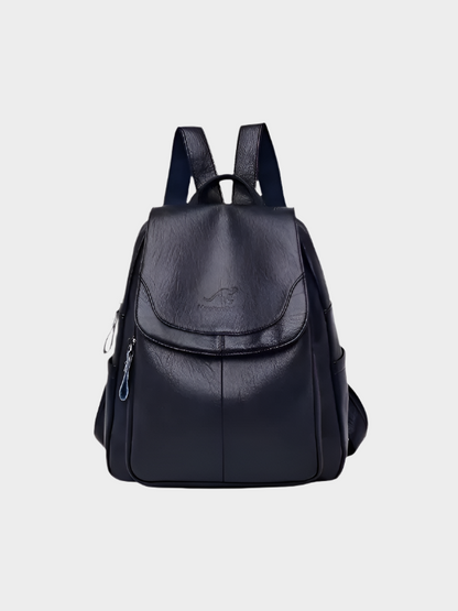 Dames Rugzak met Elegante Smalle Banden Donkerblauw