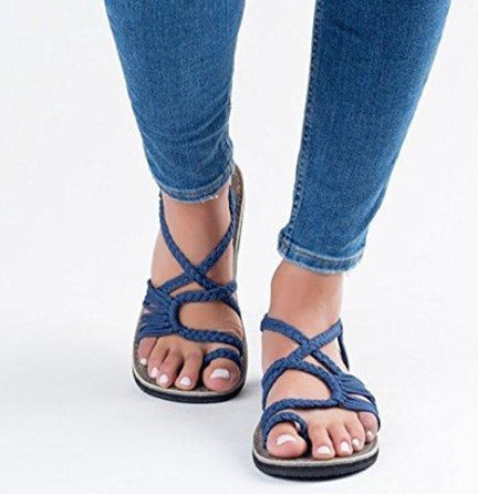 Dames Sandalen met Ondersteuning Blauw