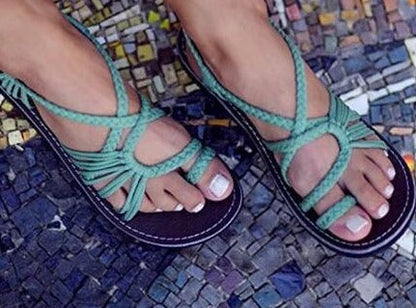 Dames Sandalen met Ondersteuning Groen
