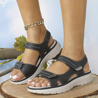 Dames Sandalen met Verstelbare Bandjes en Ergonomische Zool