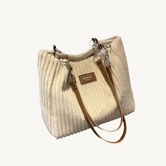 Dames Elegante Schoudertas met Schouderriemen Beige