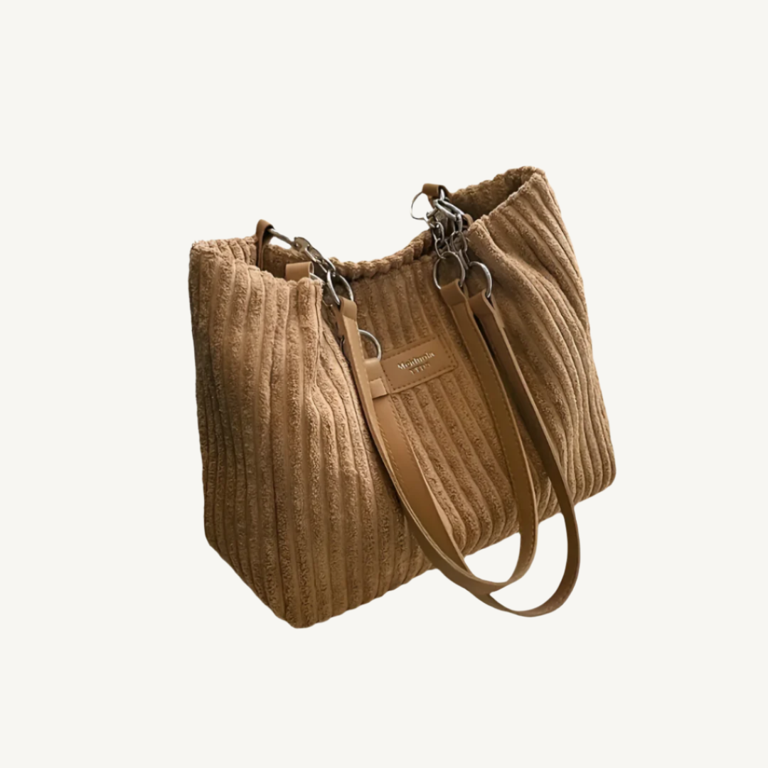 Dames Elegante Schoudertas met Schouderriemen Khaki