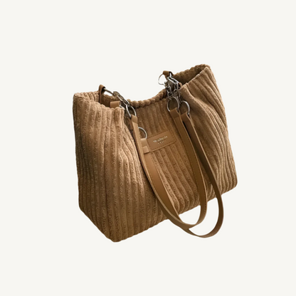 Dames Elegante Schoudertas met Schouderriemen Khaki