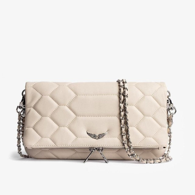 Dames Schoudertas met Tijdloos Design en Praktische Indeling Beige