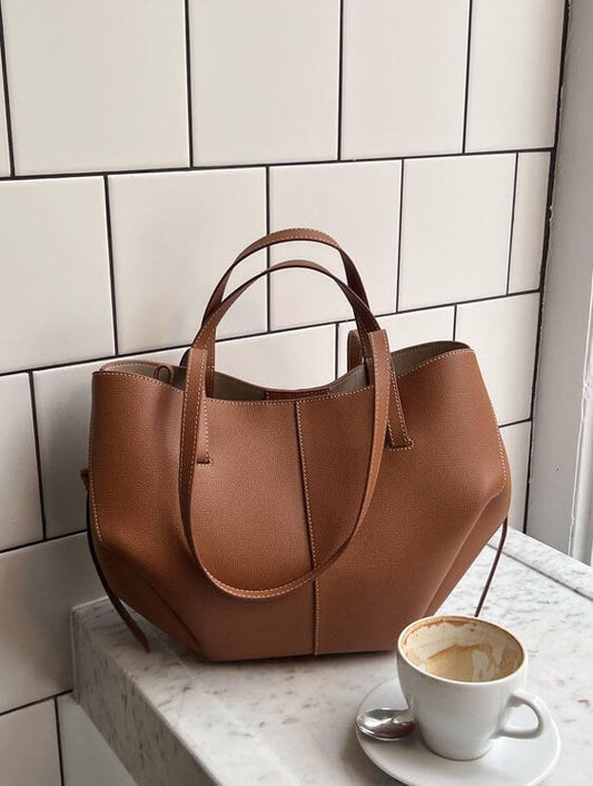 Dames Schoudertas met Elegant Design Bruin