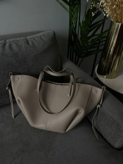 Dames Schoudertas met Elegant Design Taupe