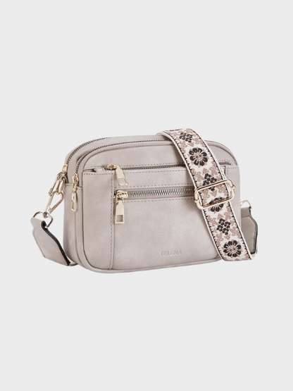 Dames Mini Schoudertas Taupe