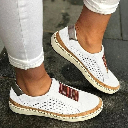 Dames Wandelschoenen met Ergonomische Ondersteuning Wit