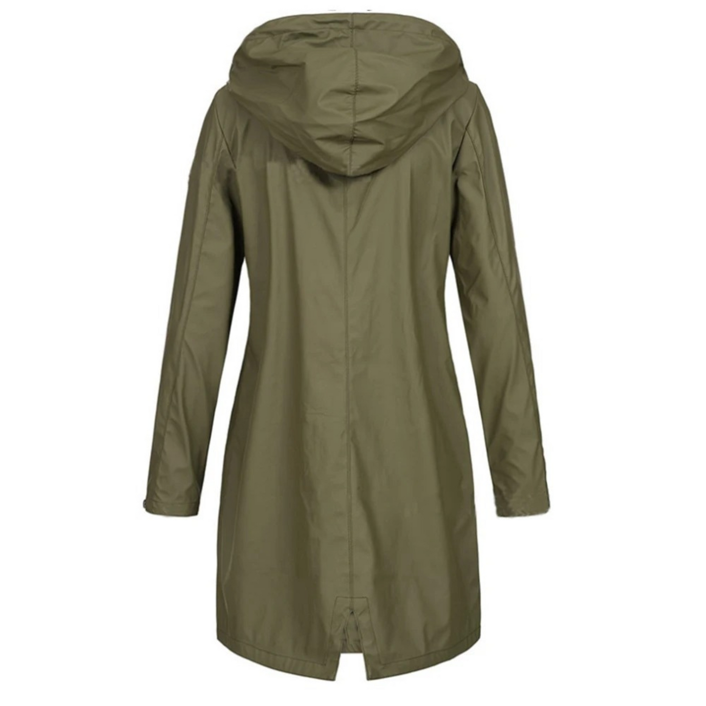 Dames Regenjas met Capuchon en Zakken