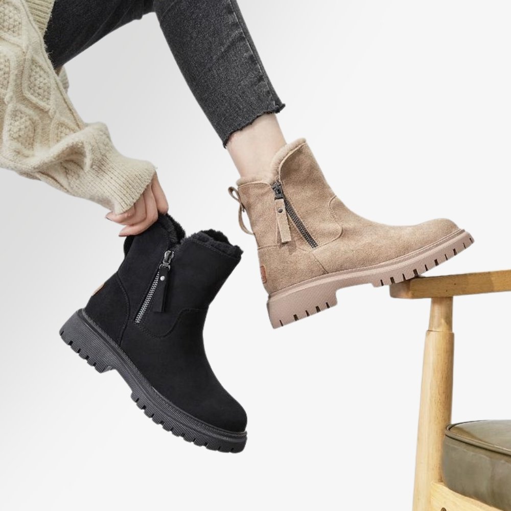 Dames Winterboots met Fleece Voering en Waterdichte Buitenkant