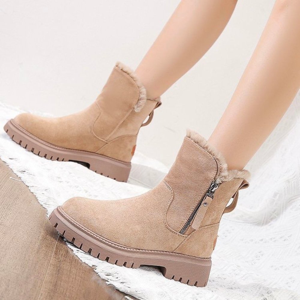 Dames Winterboots met Fleece Voering en Waterdichte Buitenkant