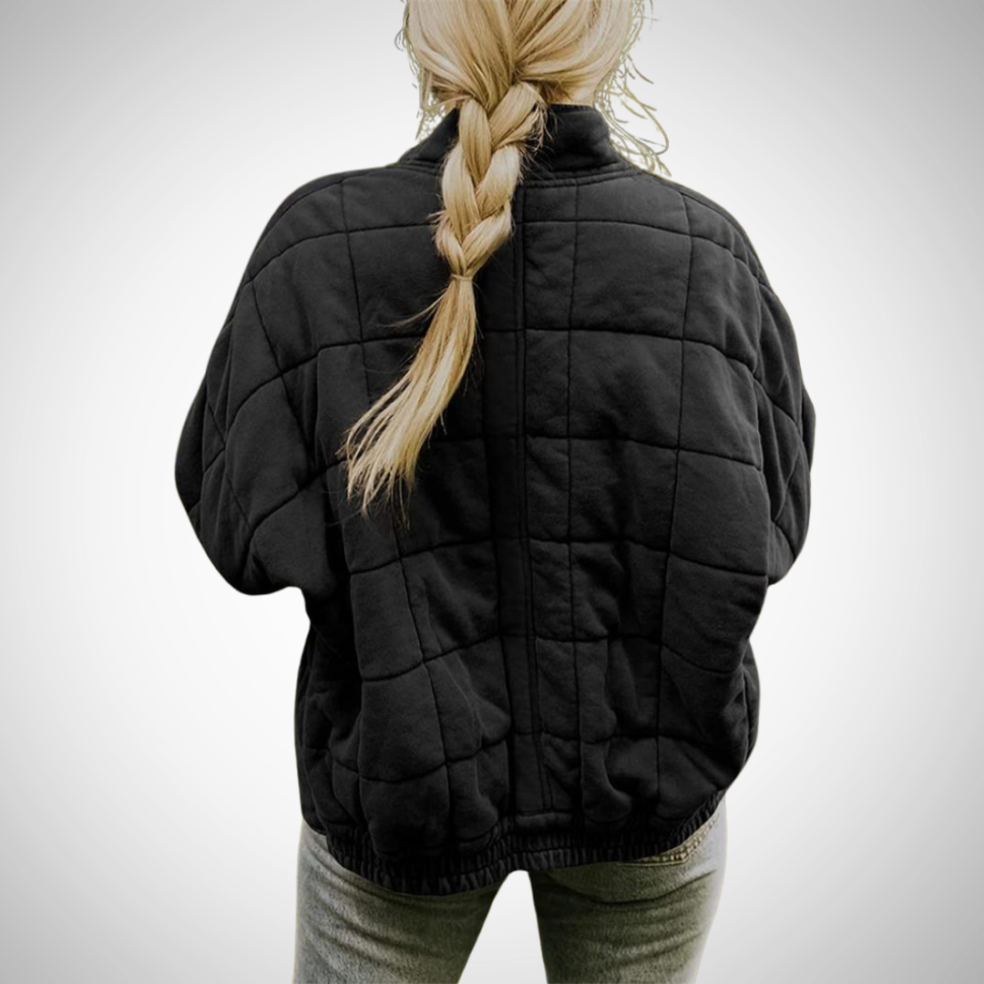 Dames Winterjas met Lange Lape en Chic Ontwerp voor Koude Dagen 4