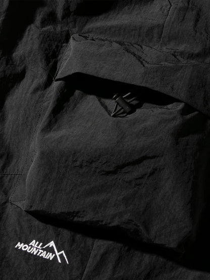 Heren Cargo Broek met Meerdere Opbergzakken en Elastische Taille