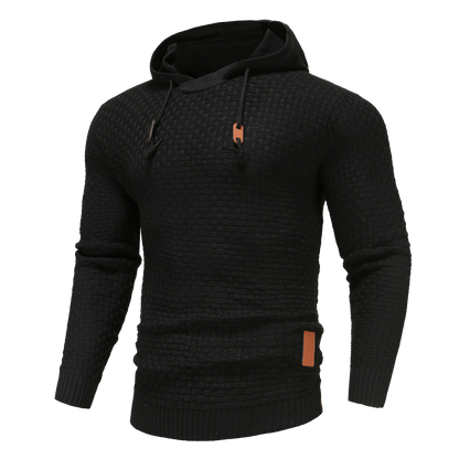 Heren Hoodie Slim Fit met Capuchon en Trekkoorden