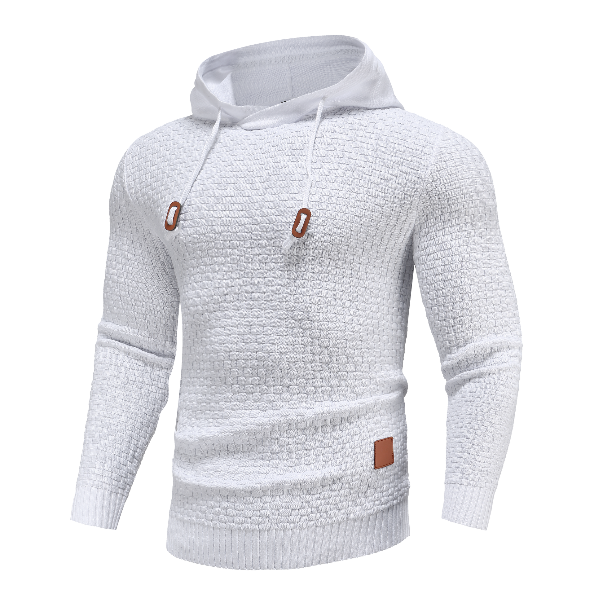 Heren Hoodie Slim Fit met Capuchon en Trekkoorden