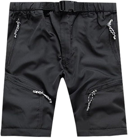 Heren Outdoorbroek met Afritsbare Benen en Rechte Pijpen