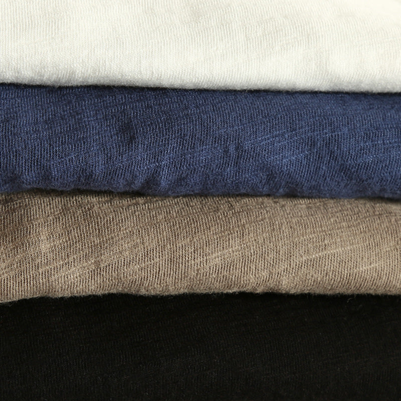 Heren Shirt met Lange Mouwen en Contrastafwerking