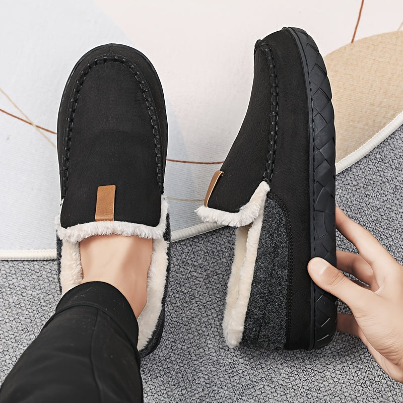 Heren Pantoffels Winter met Comfortabele Zool