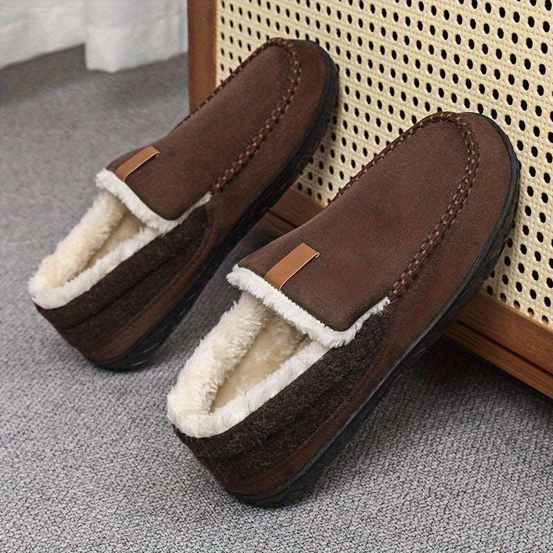 Heren Pantoffels Winter met Comfortabele Zool
