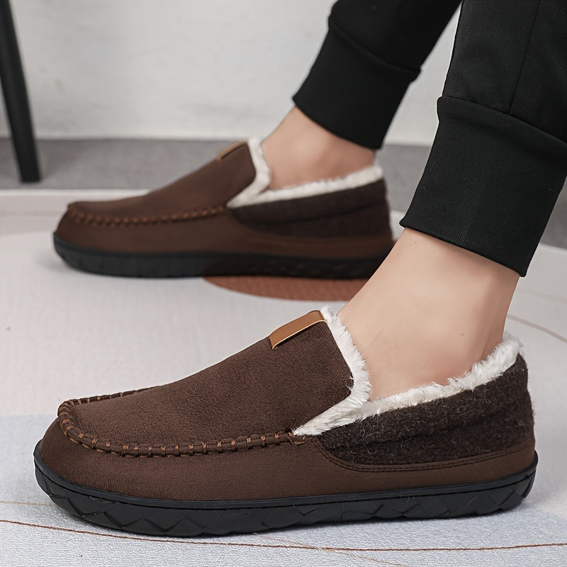 Heren Pantoffels Winter met Comfortabele Zool