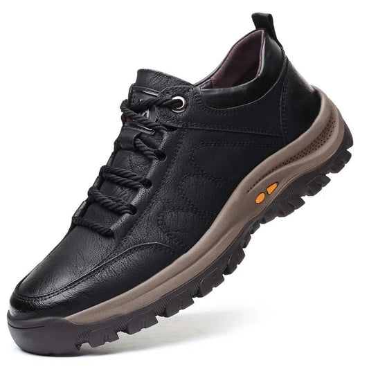 Heren Schoenen met Antislip Zool en Regular Fit Zwart