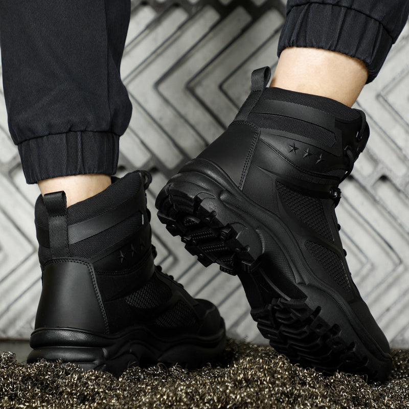 Heren Werkschoenen met Stalen Neus en Antislipzool