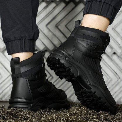 Heren Werkschoenen met Stalen Neus en Antislipzool