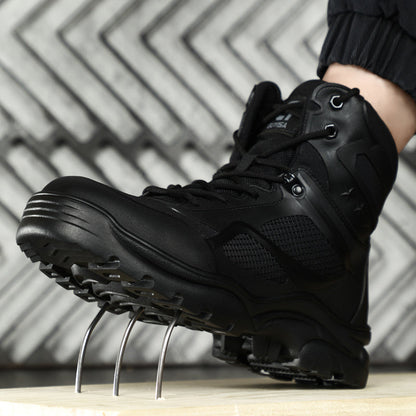 Heren Werkschoenen met Stalen Neus en Antislipzool