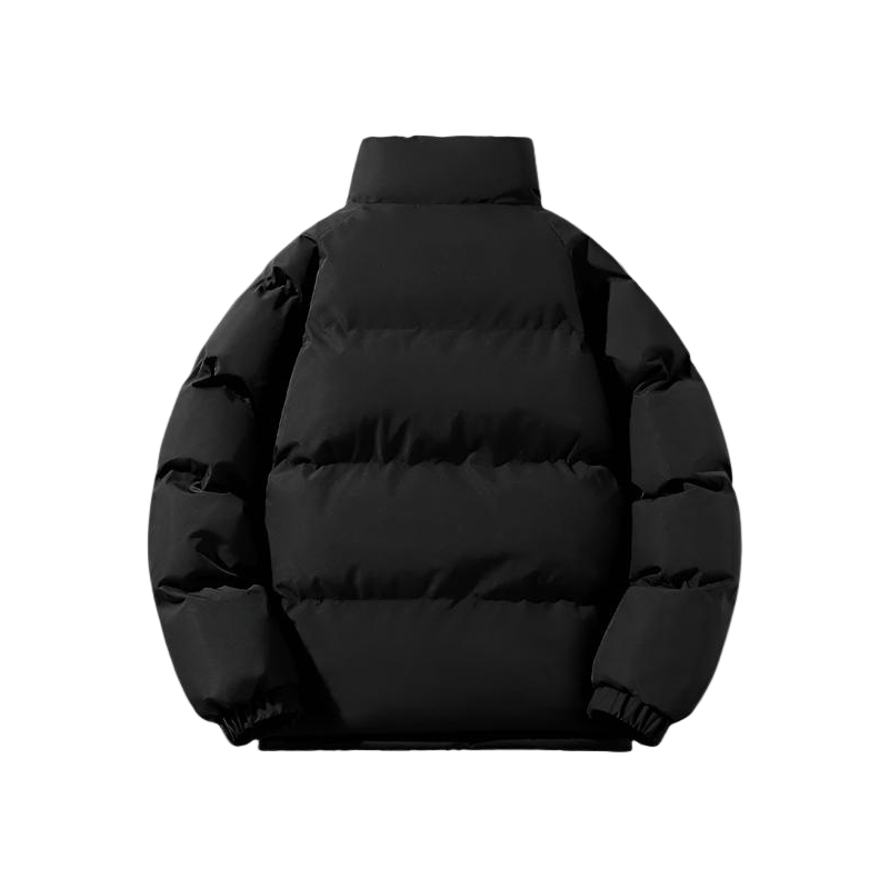 Heren Puffer Winterjas met Hoge Kraag Fleece