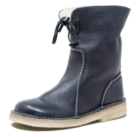 Dames Winterlaarzen met Stevig Profiel Zwart