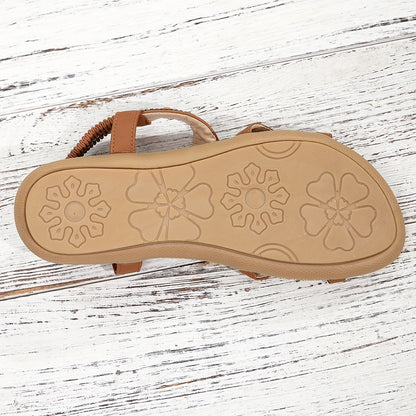 Dames Boho Sandalen met Etnische Details