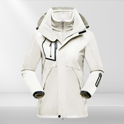 Dames Outdoor Softshell Jas Wit