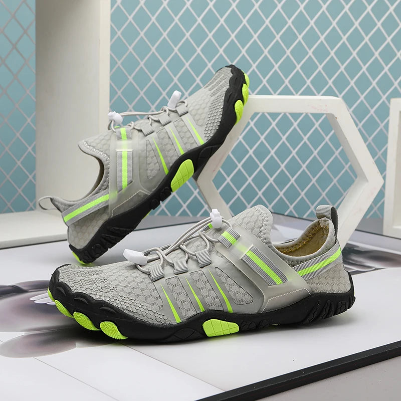 Waterschoenen voor alle terreinen en Wateractiviteiten Unisex Grijs