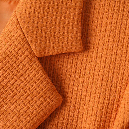 Dames Blazer Mouwloos met Dubbele Rij Knopen