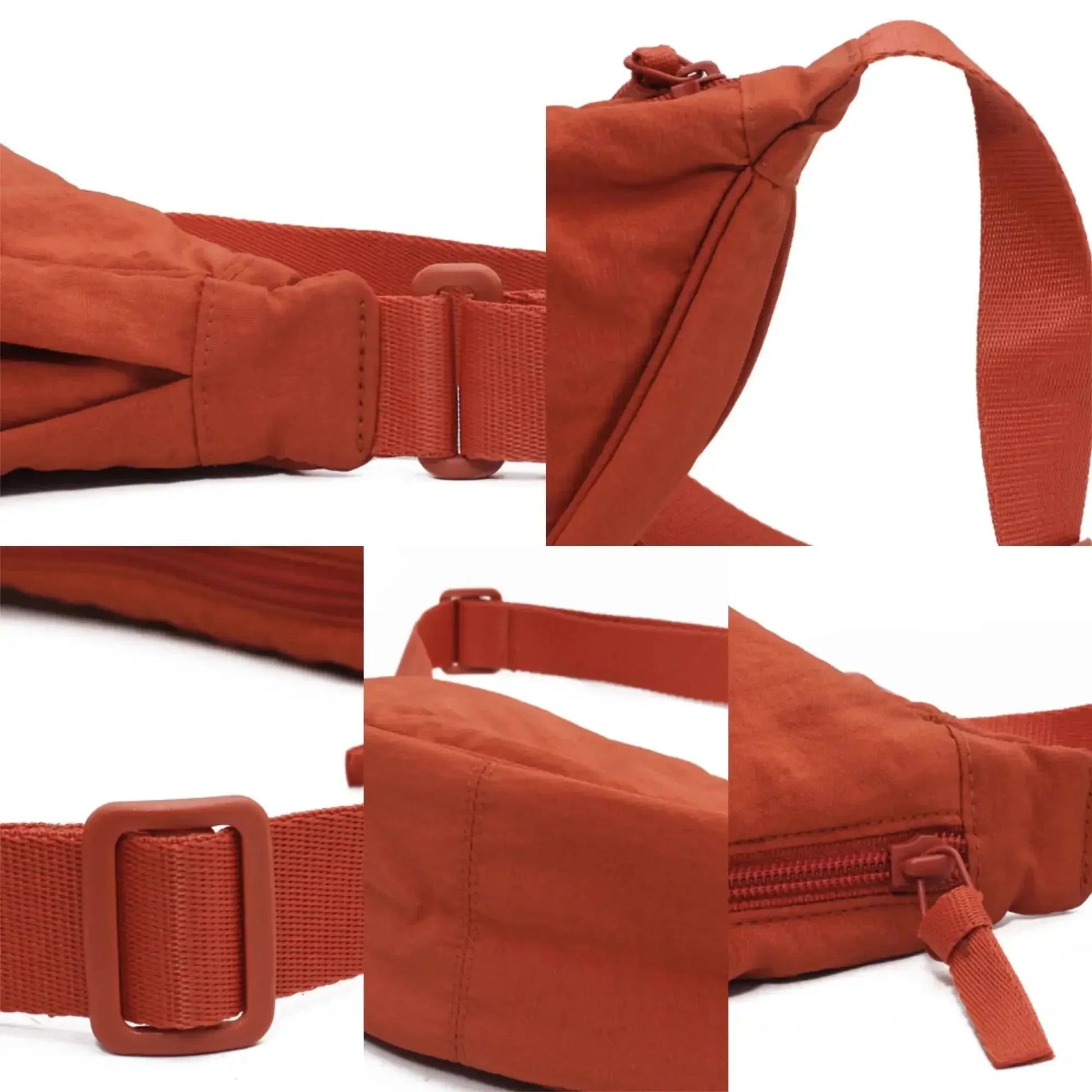 Dames Crossbody Tas Halve Maan Verstelbare Schouderriem